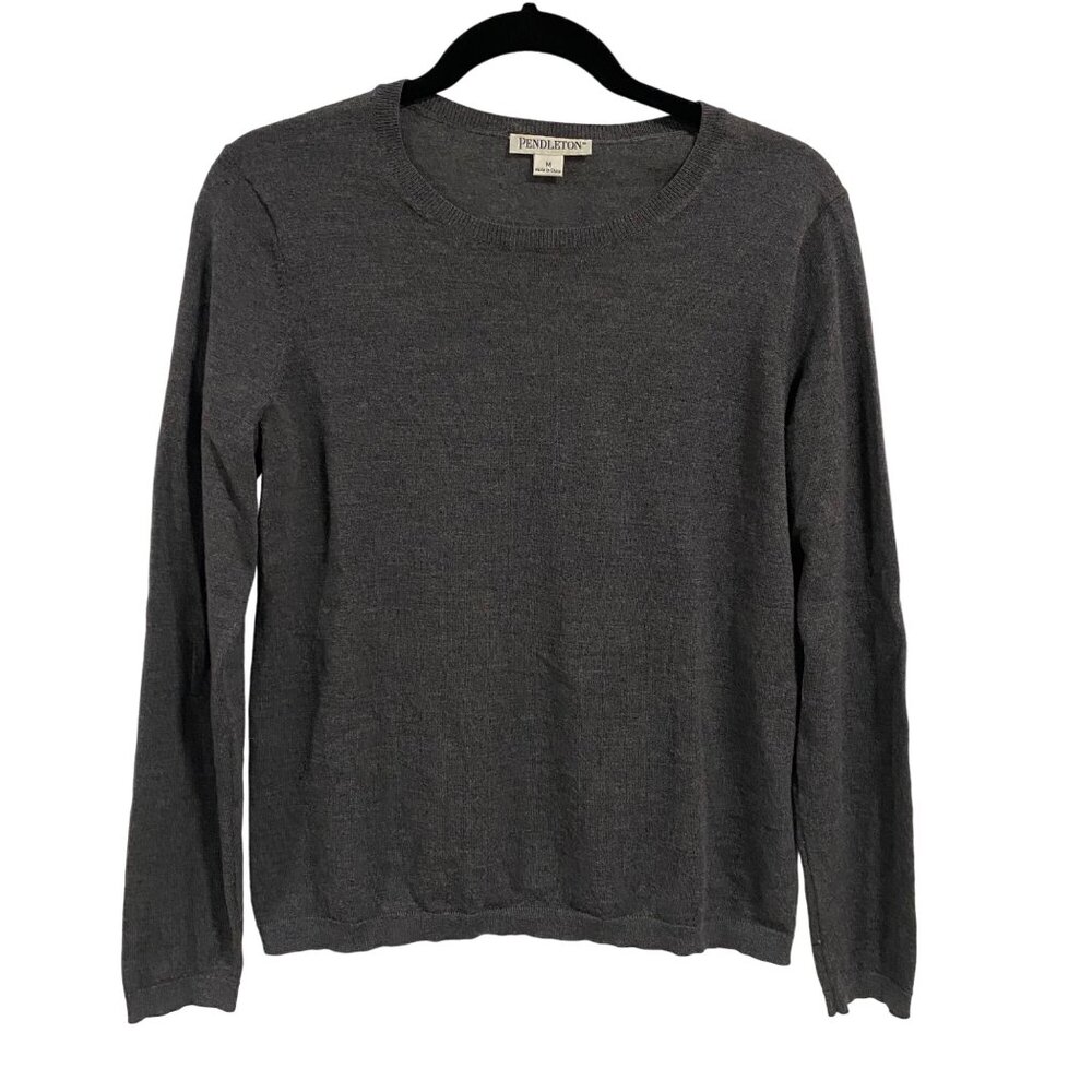Pendleton‎ 100% Merino Wool Crew Neck Pullover Sweater Size M